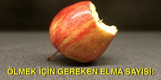 Dandik Efsane ya da Hayati Risk: Elmayı Çekirdekleriyle Yemek Bizi Zehirleyip Öldürüyor mu?