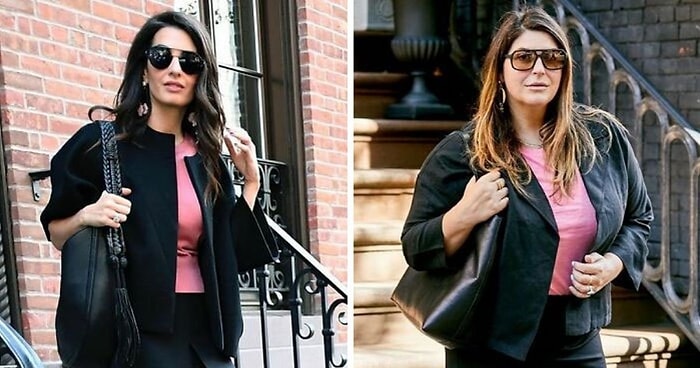 Женщина одевается как знаменитости, доказывая, что не нужно быть худой, чтобы хорошо выглядеть (Новые фото)