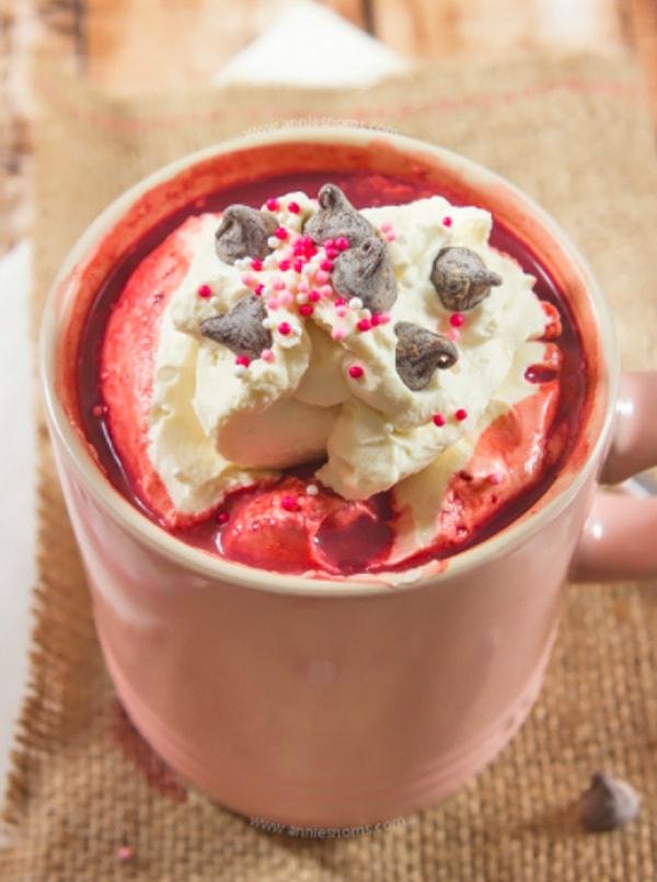 10. Red Velvet Hot Chocolate