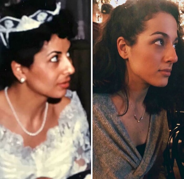 14. "Моя бабушка по материнской линии и я! Генетика - невероятная штука!"