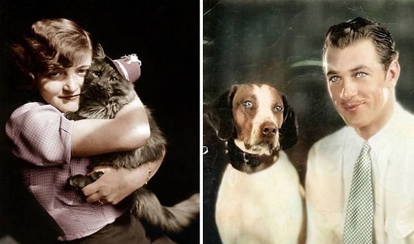 20. Бонус: независимо от национальности, люди в начале XX века просто обожали фотографироваться со своими любимыми питомцами точно так же, как и мы сейчас 💕.