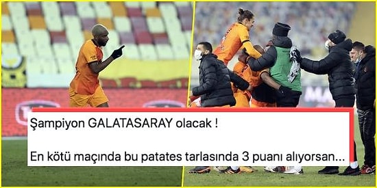 Cimbom Babel'le Güldü! Kötü Zeminin Damga Vurduğu Maçta Galatasaray, Malatya'dan 3 Puanla Döndü