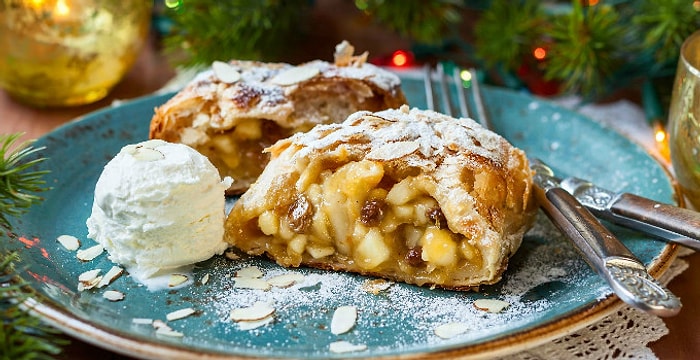 Viyana'nın En Sevilen Lezzetlerinden Elmalı Strudel Nasıl Yapılır?