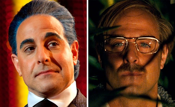 10. Сезар Фликерман из "Голодных игр" и Джордж Харви из "Милых костей"