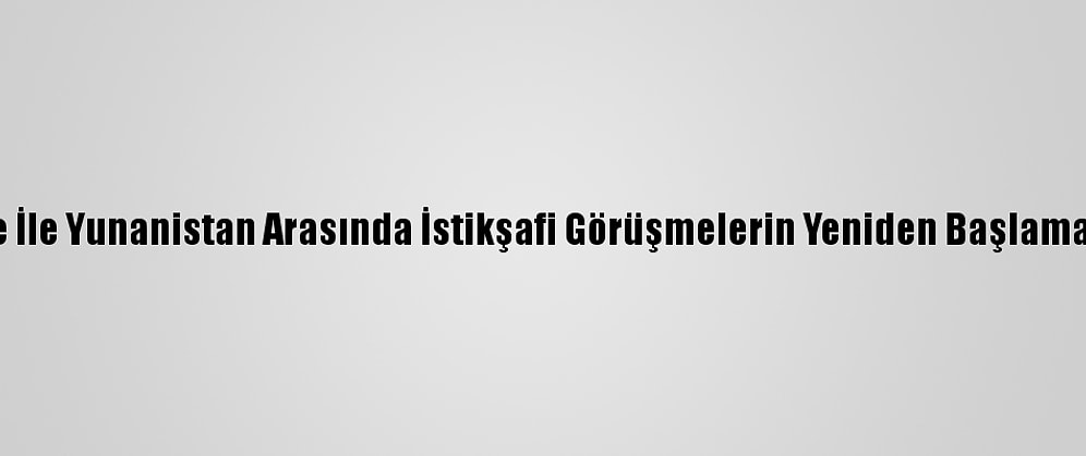 İngiltere, Türkiye İle Yunanistan Arasında İstikşafi Görüşmelerin Yeniden Başlamasından Memnun