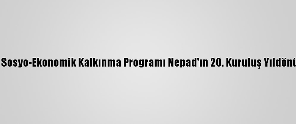 Afrika Birliği Sosyo-Ekonomik Kalkınma Programı Nepad'ın 20. Kuruluş Yıldönümü Kutlandı