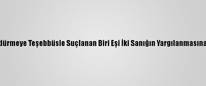 Emre Aşık'ı Öldürmeye Teşebbüsle Suçlanan Biri Eşi İki Sanığın Yargılanmasına Devam Edildi