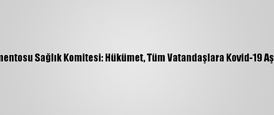 Mısır Parlamentosu Sağlık Komitesi: Hükümet, Tüm Vatandaşlara Kovid-19 Aşısı Yapamaz