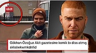 Gökhan Özoğuz'un Yıllardır Kavgalı Olduğu Yeni Akit Gazetesinin Önünde Çektiği Video Herkesi Güldürdü