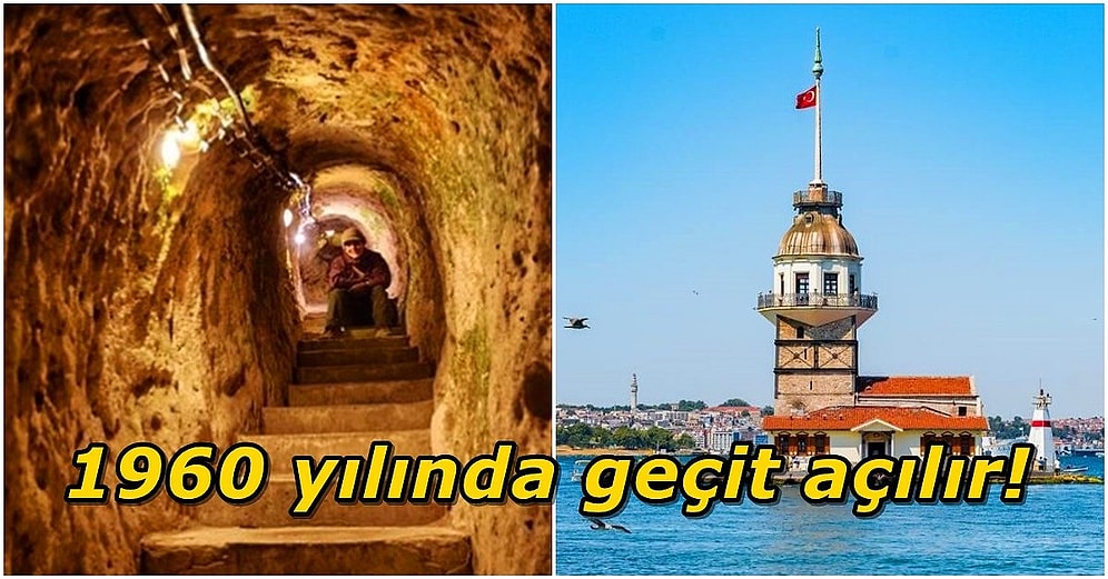 Bir Tarihin Üzerinde Yaşıyoruz! 1960 Yılında Açılan Kız Kulesi Altındaki Gizli Geçit