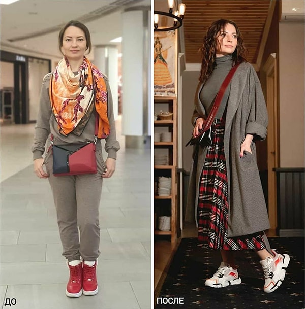 6. Второй этап - осмотр существующего гардероба клиента, в ходе которого стилист определяет, есть ли какая-либо одежда, которую можно использовать для создания нового образа.