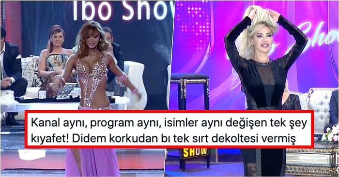 Kıyafet Sansürü mü? İbo Show'a Çıkan Oryantal Didem'in Sıfır Dekolteli Dansöz Kıyafeti Tartışma Yarattı