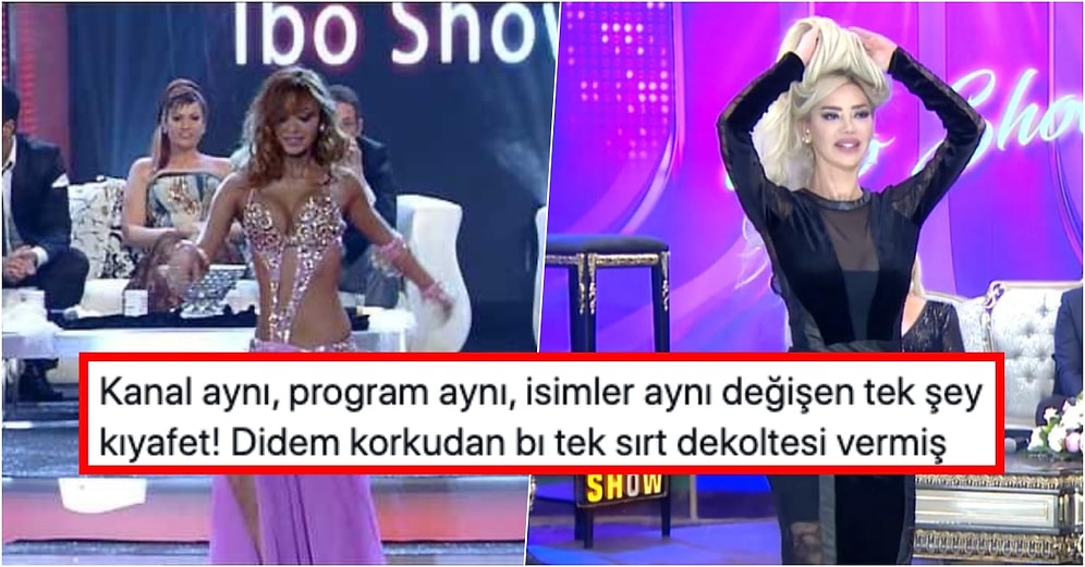 Kıyafet Sansürü mü? İbo Show'a Çıkan Oryantal Didem'in Sıfır Dekolteli Dansöz Kıyafeti Tartışma Yarattı