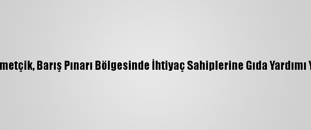 Mehmetçik, Barış Pınarı Bölgesinde İhtiyaç Sahiplerine Gıda Yardımı Yaptı