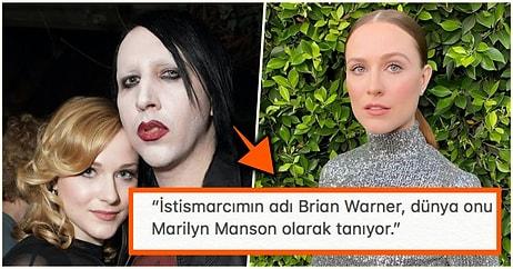 Dünyaca Ünlü Rock Yıldızı Marilyn Manson, Evan Rachel Wood’u Taciz Ettiği İddiasıyla Gündemde!