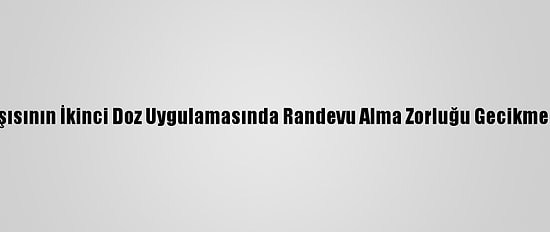 ABD'de Kovid-19 Aşısının İkinci Doz Uygulamasında Randevu Alma Zorluğu Gecikmelere Neden Oluyor