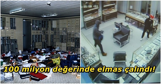Avrupa'nın Elmas Merkezi Antwerp'i Soyarak Tam 100 Milyon Dolar Vurgun Yapan Soyguncular
