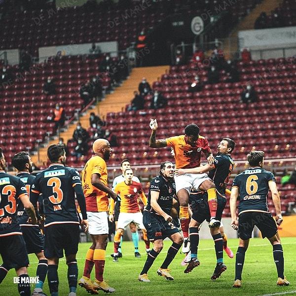 Süper Lig'in 23. haftasında Galatasaray, Başakşehir'i ağırladı.