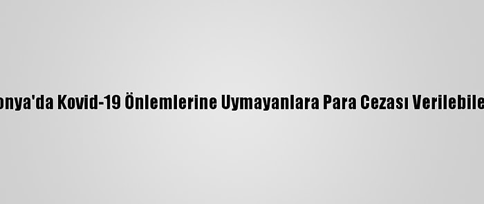 Japonya'da Kovid-19 Önlemlerine Uymayanlara Para Cezası Verilebilecek