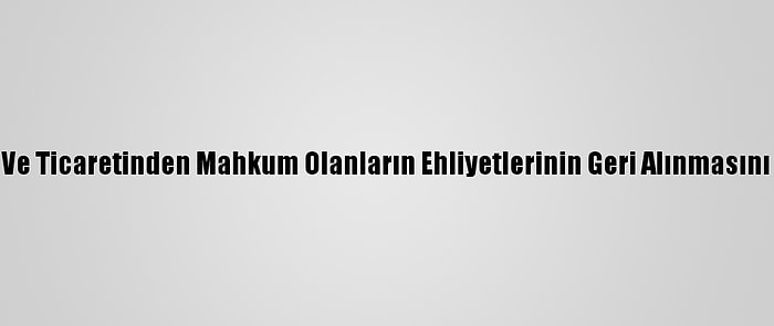 Aym, Uyuşturucu İmalatı Ve Ticaretinden Mahkum Olanların Ehliyetlerinin Geri Alınmasını Anayasa'ya Uygun Buldu