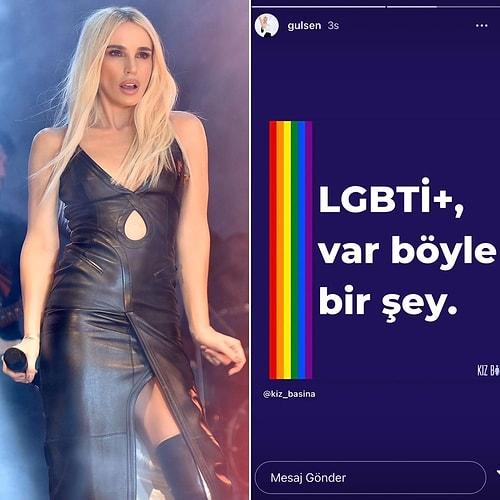 Gülşen, Cumhurbaşkanı Recep Tayyip Erdoğan'ın ‘LGBT, Yok Öyle Bir Şey’ Sözlerine Büyük Tepki Gösterdi