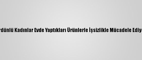 Ürdünlü Kadınlar Evde Yaptıkları Ürünlerle İşsizlikle Mücadele Ediyor