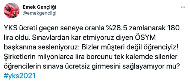 Zamlı ücretleri gören öğrenciler ise isyanda 👇
