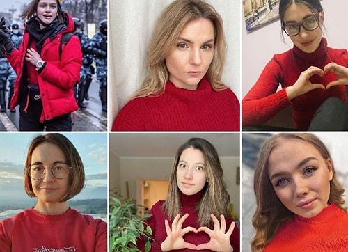 Yulia Navalnaya'ya Destek: Rus Kadınlardan Sosyal Medyada Kırmızı Giyme Akımı