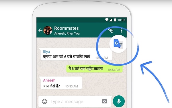 7. 'Tap to Translate' özelliği sayesinde çeviri yapmak için Google Translate'e girmenize gerek kalmaz.