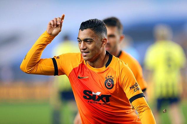 Mostafa Mohamed, 54. dakikada şık bir gole imza atarak Galatasaray'ı 1-0 öne geçirdi.