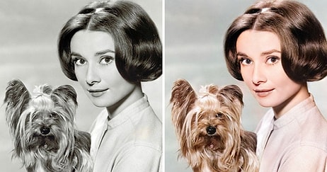 Художник раскрашивает 10 старых фотографий знаменитостей Золотого века Голливуда, и это может изменить ваше восприятие прошлого