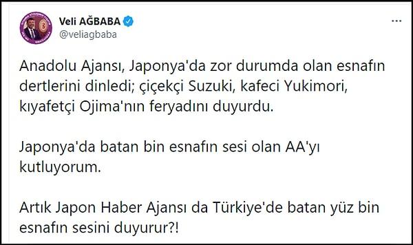 Türkiye'de hal böyleyken Japonya esnafını haber yapan Anadolu Ajansı sosyal medyada tepki gördü 👇