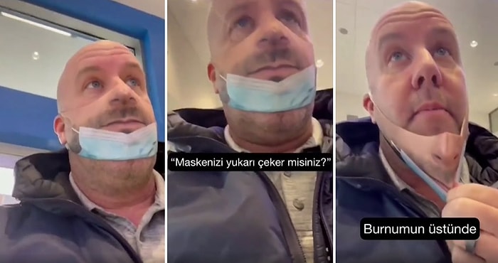 Yüz Baskılı Maskesi ile İnsanları Troll'leyen Adamın Efsane Eğlendiği Anlar