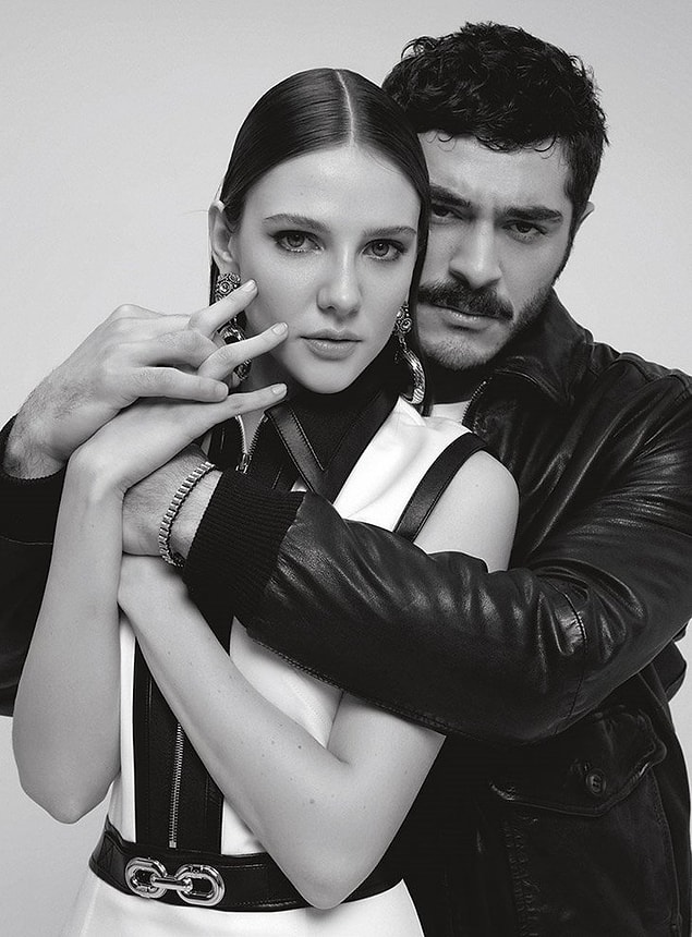 12. Maraşlı dizisinin yıldızları Burak Deniz ile Alina Boz, Şamdan dergisine birlikte poz verdi!