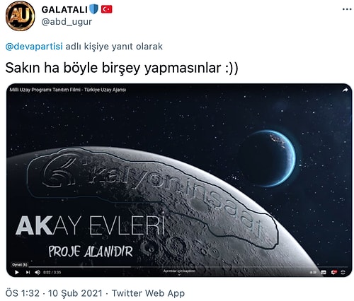 Deva Partisi'nden 'Takvim' Göndermeli Bildiri: Bu Haberi Okumadan Ay'a Gitmeyin