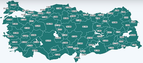 Türkiye'de Koronavirüs: 95 Kişi Hayatını Kaybetti, 8 Bin 642 Yeni Hadise Tespit Edildi