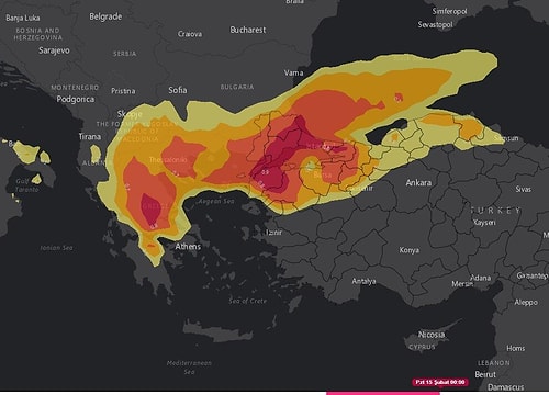 İstanbul'a Peş Peşe İhtarlar... Ağır Kar Yağışının Haritası Paylaşıldı