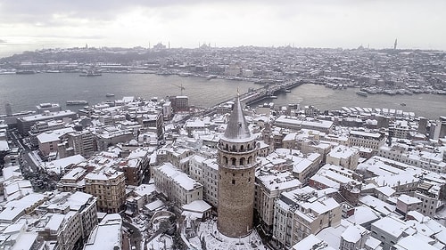 İstanbul'a Peş Peşe İhtarlar... Ağır Kar Yağışının Haritası Paylaşıldı