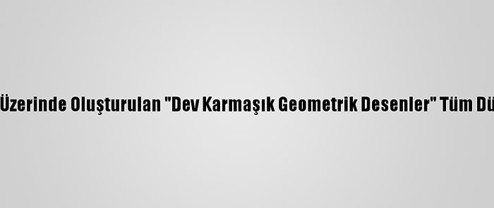 Finlandiya'da Karlar Üzerinde Oluşturulan "Dev Karmaşık Geometrik Desenler" Tüm Dünyanın İlgisini Çekti