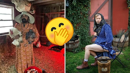 Люди троллят дизайнеров бренда "Таргет", делая уморительные фотографии в их платьях в сельском стиле