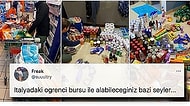 İtalya'daki Türk Öğrencinin Bursuyla Yaptığı Market Alışverişini Görünce Sinirleriniz Bozulacak