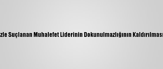 Senegal'de Tecavüzle Suçlanan Muhalefet Liderinin Dokunulmazlığının Kaldırılmasına Yönelik Girişim