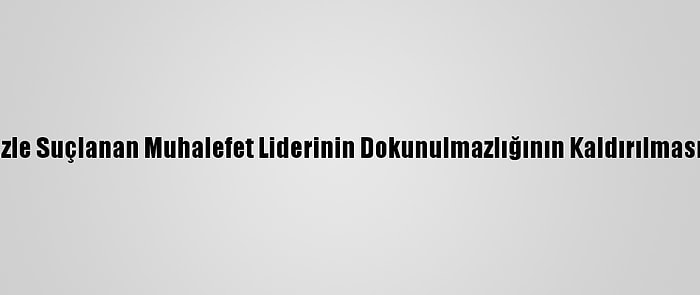 Senegal'de Tecavüzle Suçlanan Muhalefet Liderinin Dokunulmazlığının Kaldırılmasına Yönelik Girişim