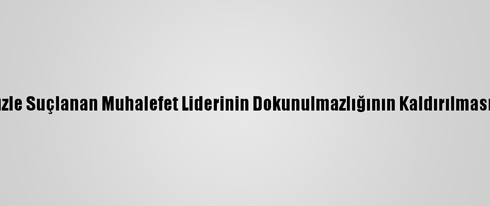 Senegal'de Tecavüzle Suçlanan Muhalefet Liderinin Dokunulmazlığının Kaldırılmasına Yönelik Girişim