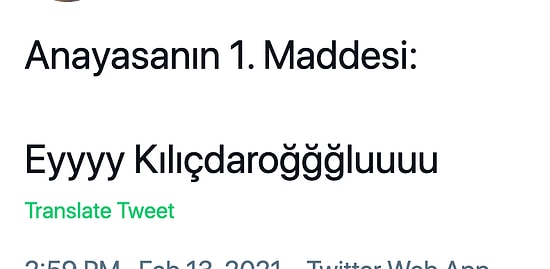 Anket: Anayasanın İlk 3 Maddesi Değişsin mi?