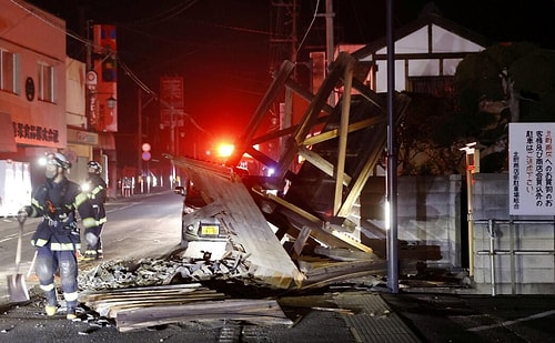 Japonya’da 7,3 Büyüklüğündeki Deprem Sonrası 100'den Fazla Yaralı