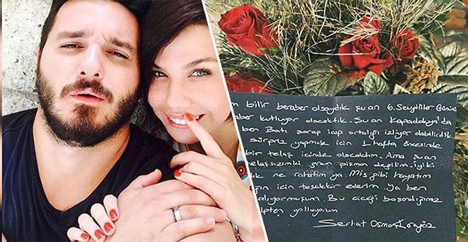 Serhat Osman Karagöz'den Eski Eşi Pucca'ya Sevgililer Günü Çiçeği: 'Gram Pişman Değilim, İyi ki Boşandık'