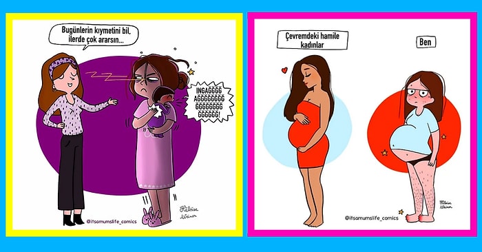 Anne Olmanın Nasıl Bir Şey Olduğunu Çizime Dökerek Bizlerle Buluşturan Karikatür Sanatçısı