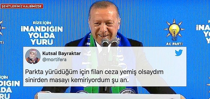 Herkese Yasak AKP'ye Serbest: Erdoğan Rize Kongresinde Salonun Dolululuğu ile Övündü Tepkiler Gecikmedi