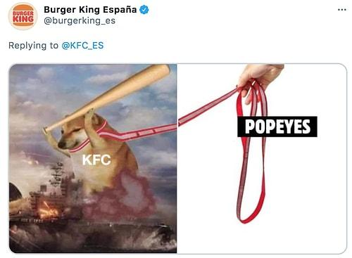 Burger King ve McDonalds'ın Yıllardır Devam Eden Tartışmalarına Bu Kez KFC de Katıldı